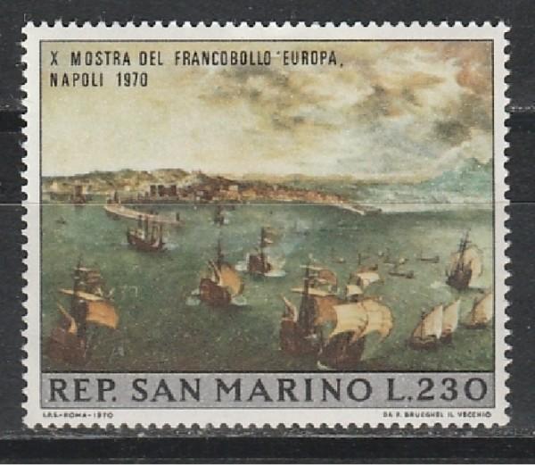 Сан Марино 1970, Живопись, Флот у Неаполя, 1 марка
